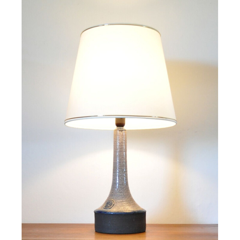 Vintage Danish table lamp in ceramic 