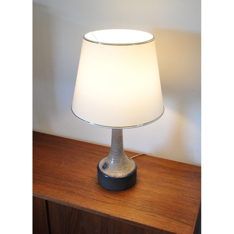 Vintage Danish table lamp in ceramic 