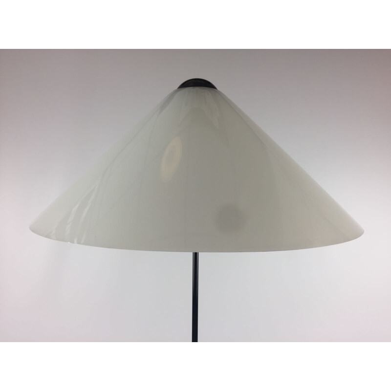 Vintage Italian floor lamp "Snow" by Vico Magistretti for O-Luce