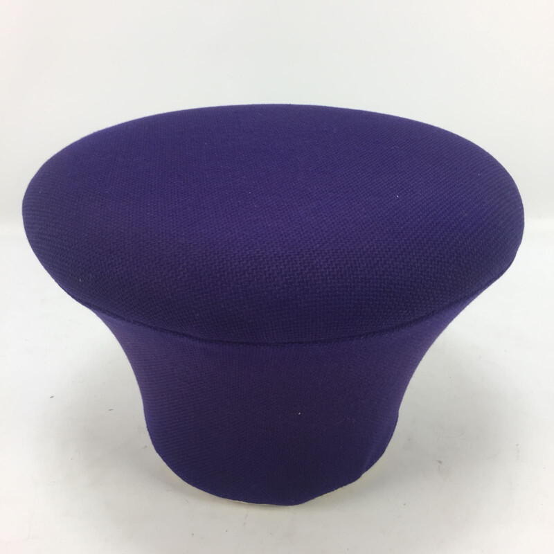 Vintage purple "mushroom" pouf by Pierre Paulin for Artifort