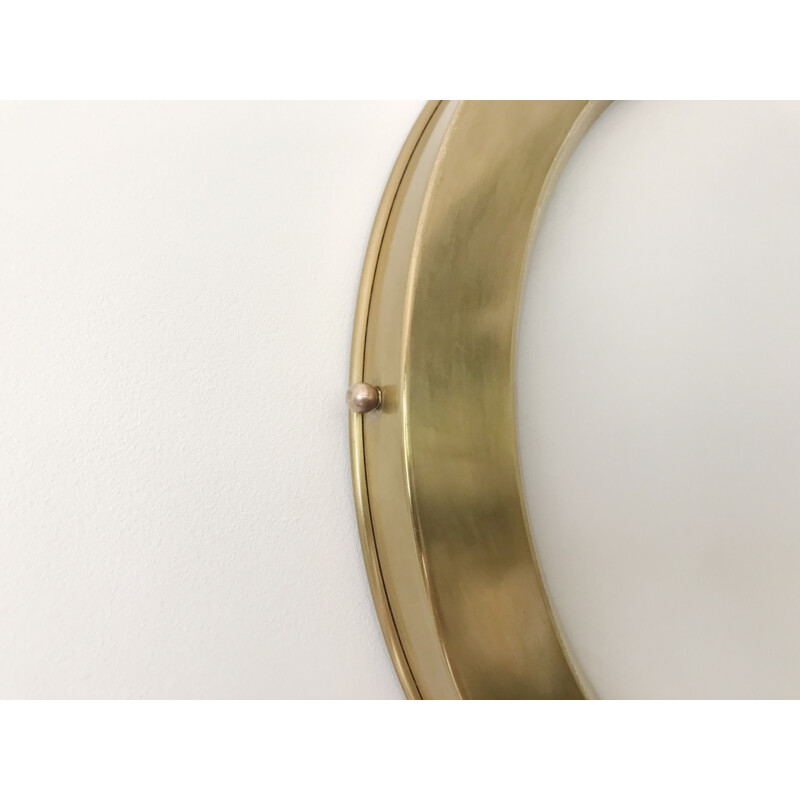 Vintage ceiling light in brass by Perzel