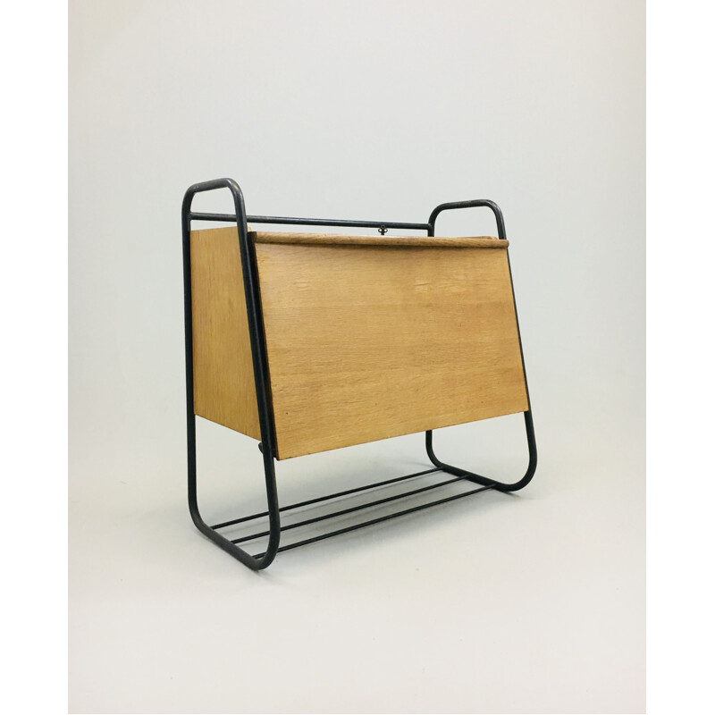 Vintage wall writing desk by Jacques Hitier for Tubauto