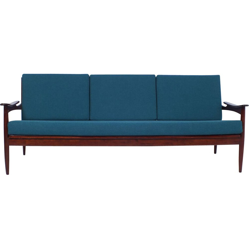 Vintage Danish 3-seater sofa in rosewood