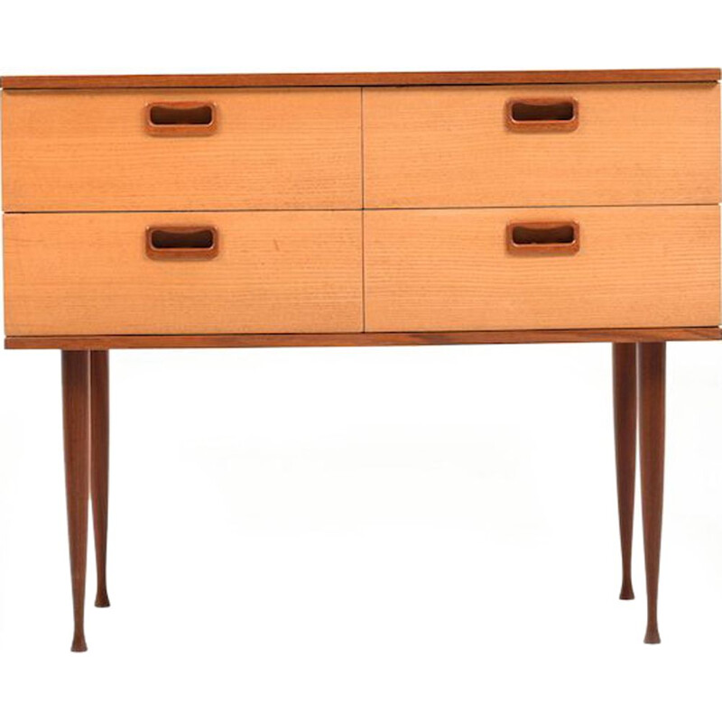 Vintage Danish chest of drawers in teak