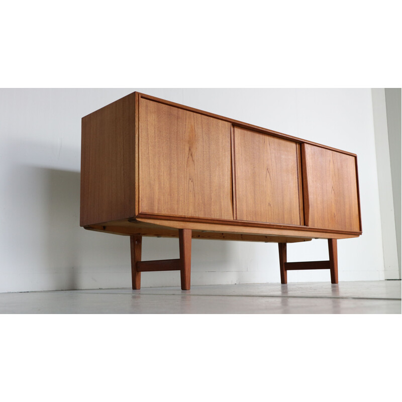 Vintage Danish sideboard in teak by E.W. Bach for France & Son