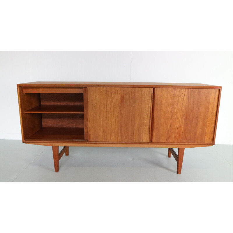 Vintage Danish sideboard in teak by E.W. Bach for France & Son