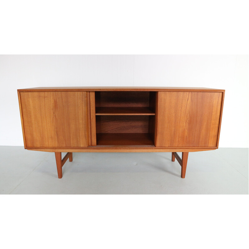 Vintage Danish sideboard in teak by E.W. Bach for France & Son