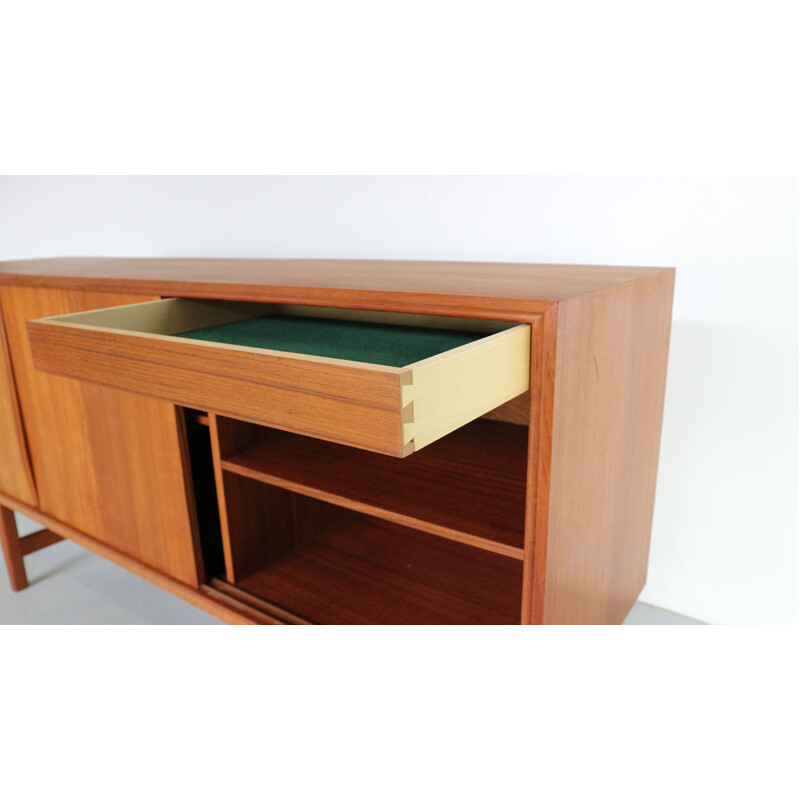 Vintage Danish sideboard in teak by E.W. Bach for France & Son