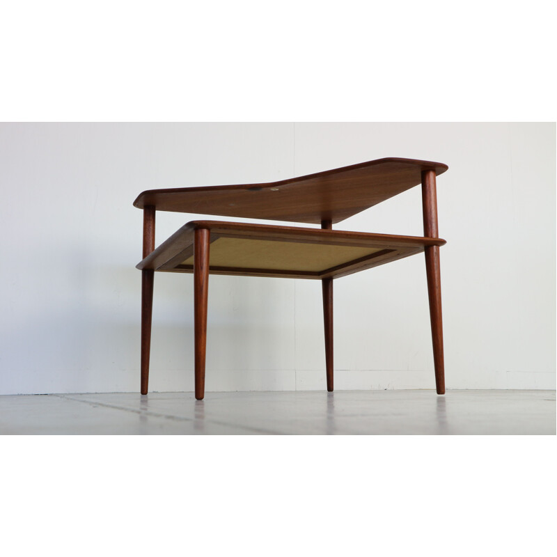 Vintage side table in teak by Peter Hvidt & Orla Mølgaard-Nielsen for France & Son