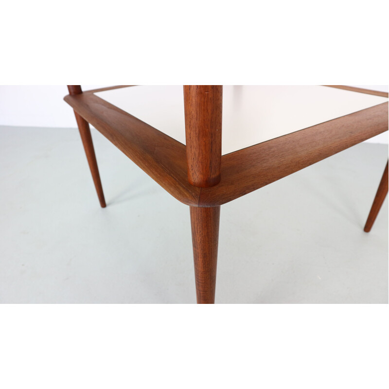 Vintage side table in teak by Peter Hvidt & Orla Mølgaard-Nielsen for France & Son