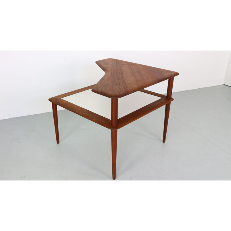 Vintage side table in teak by Peter Hvidt & Orla Mølgaard-Nielsen for France & Son