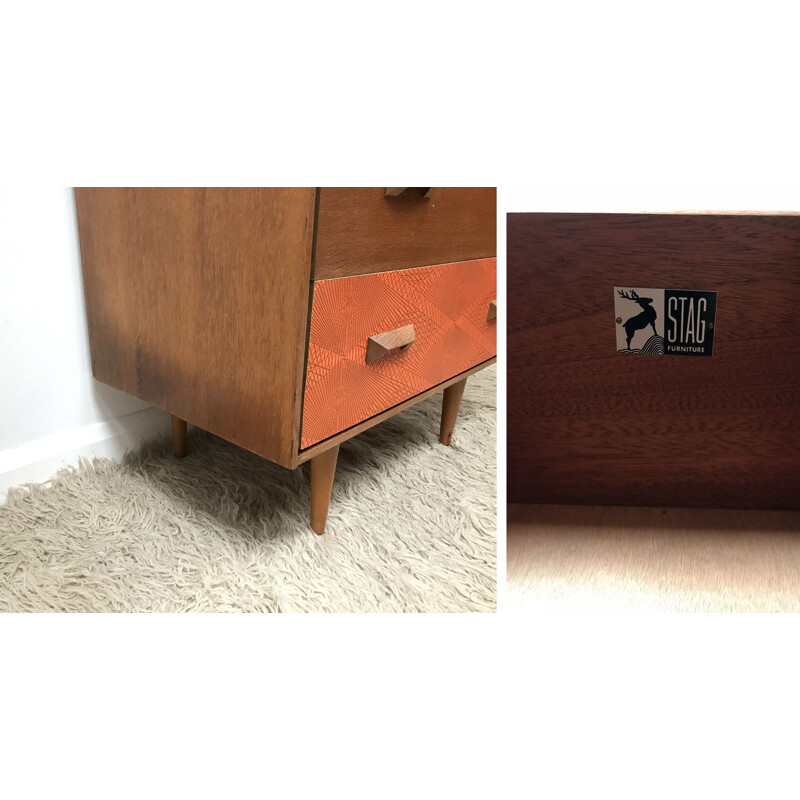 Vintage chest of drawers by John & Sylvia Reid for Stag