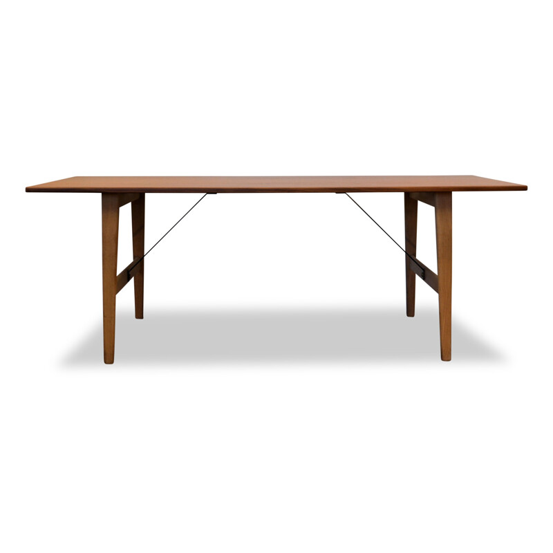 Vintage dining table in teak by Børge Mogensen