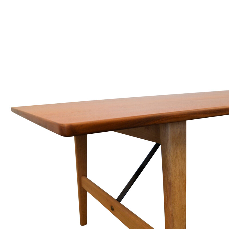 Vintage dining table in teak by Børge Mogensen