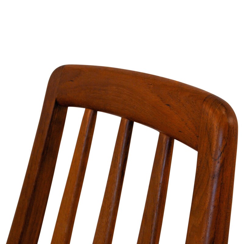 Suite de 4 chaises vintage danoises "Eva" par Niels Koefoed