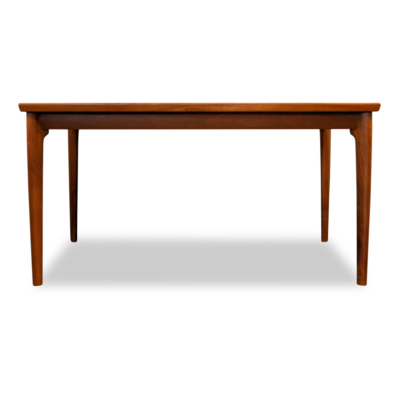 Vintage extendable dining table in teak by Grete Jalk