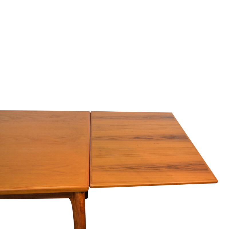 Vintage extendable dining table in teak by Grete Jalk