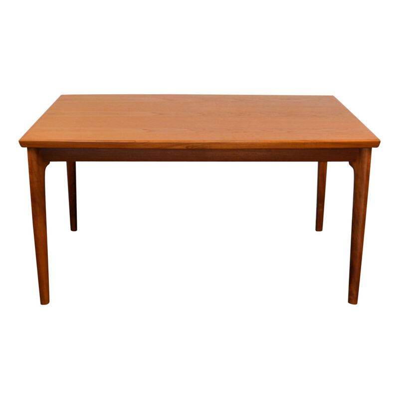 Vintage extendable dining table in teak by Grete Jalk