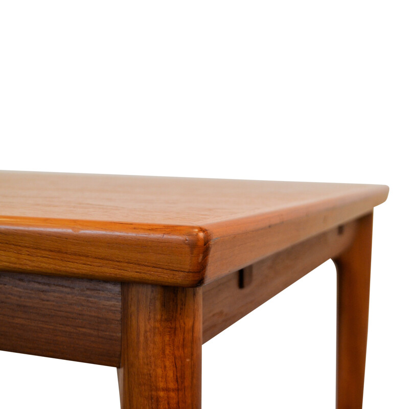 Vintage extendable dining table in teak by Grete Jalk