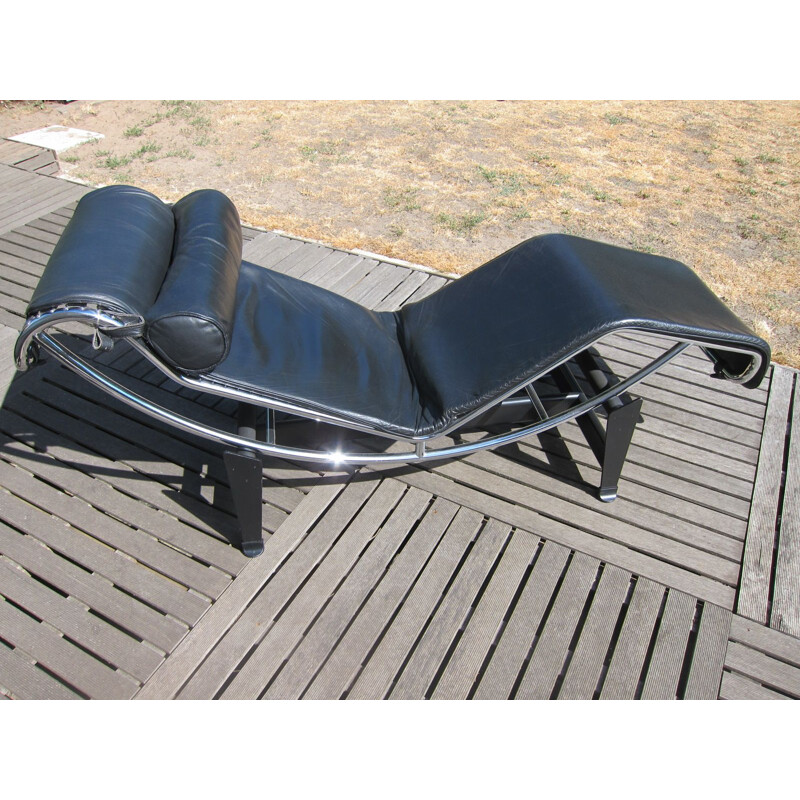 Chaise longue Lc4 vintage par Le Corbusier pour Cassina 