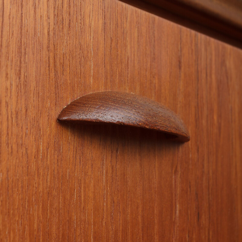 Vintage Danish chest of drawers in teak