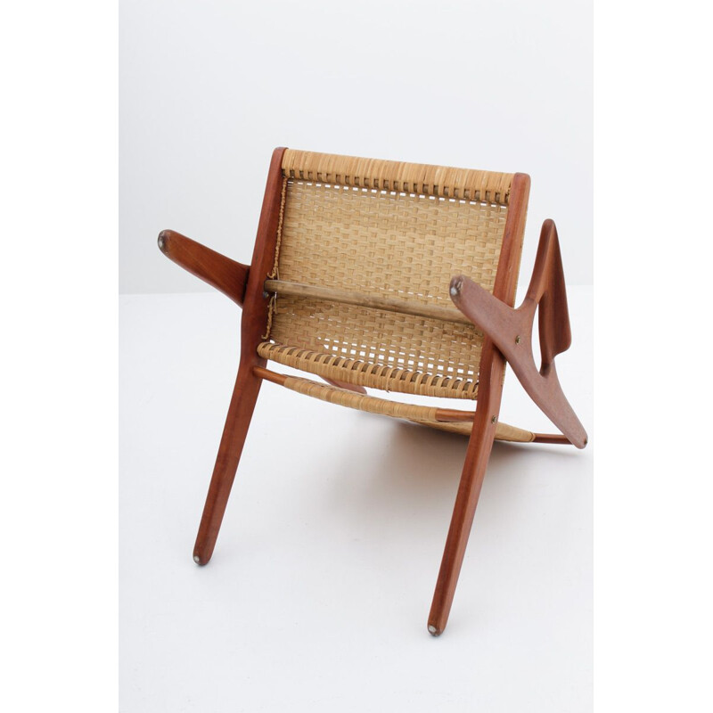 Set of 2 vintage Danish armchairs "300" by Arne Hovmand-Olsen