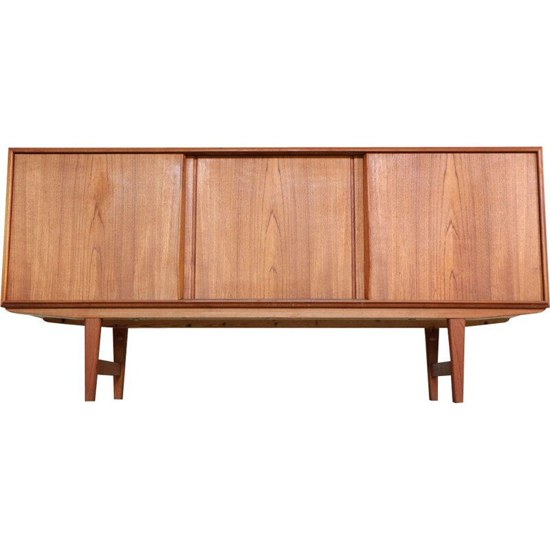 Vintage Danish sideboard in teak by E.W. Bach for France & Son
