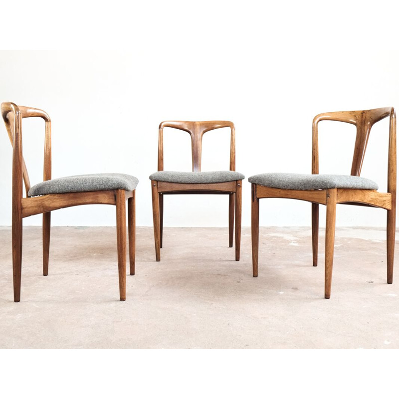 Suite de 6 chaises "Juliane" vintage par Johannes Andersen pour Uldum