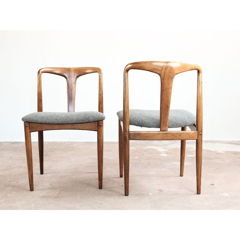 Suite de 6 chaises "Juliane" vintage par Johannes Andersen pour Uldum