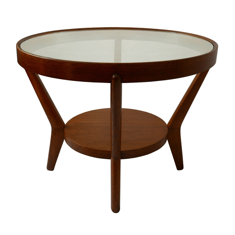 Vintage café table par Antonin Kropacek et Karel Kozelka pour Interier Praha