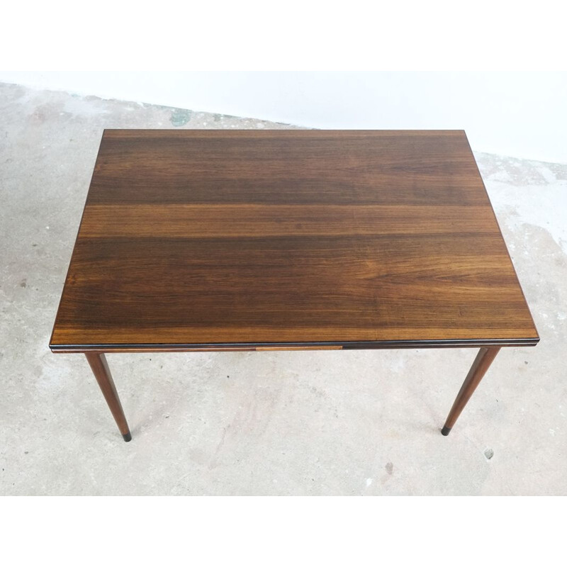 Vintage dining table in rosewood by Møller 