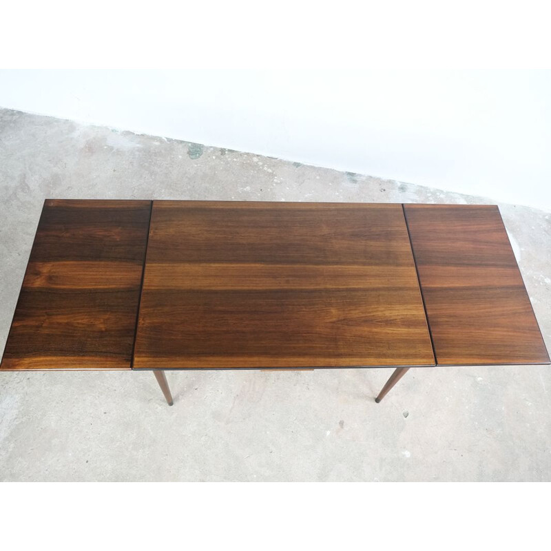 Vintage dining table in rosewood by Møller 
