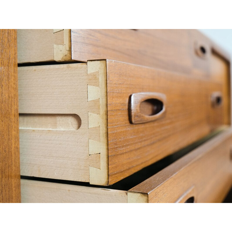 Vintage sideboard in teak by HP Hansen 