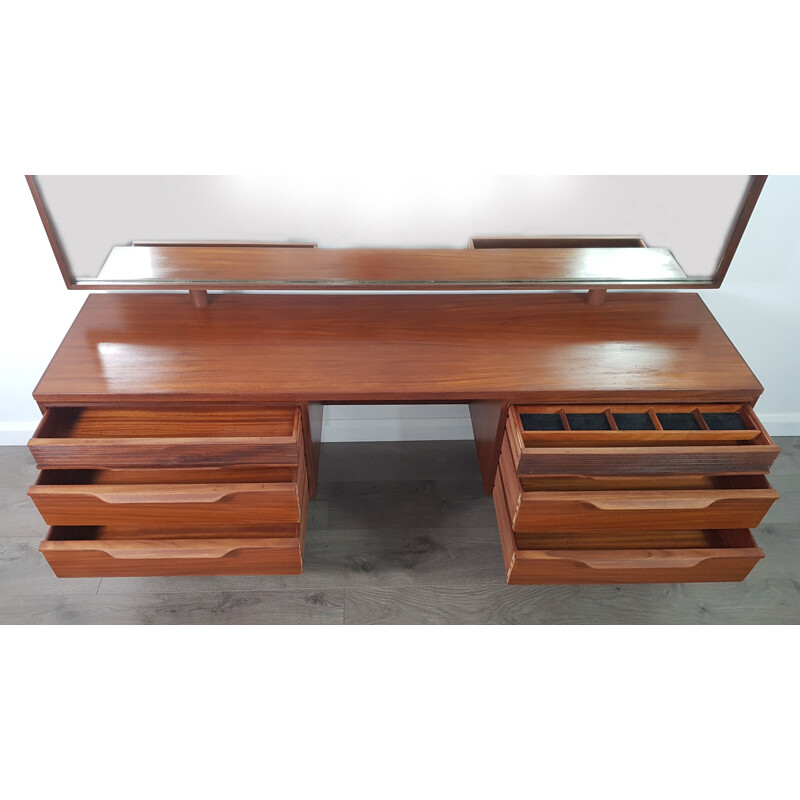 Vintage dressing table in teak by White & Newton