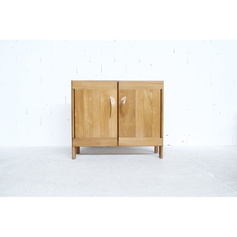 Vintage highboard in solid elmwood by Regain