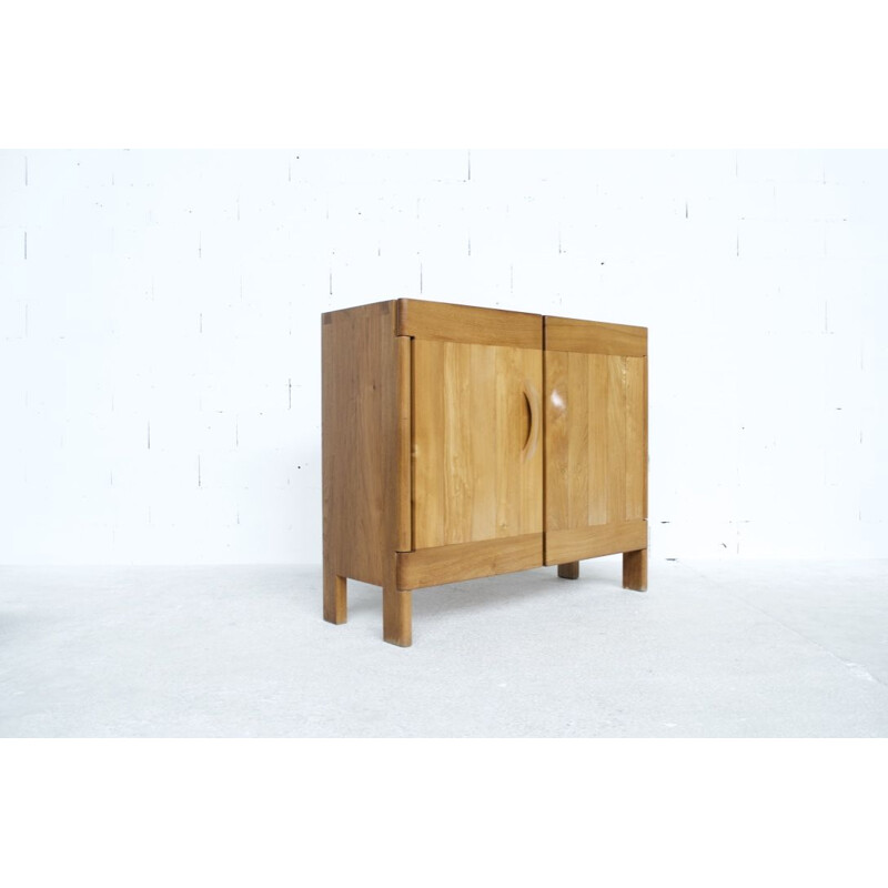 Vintage highboard in solid elmwood by Regain