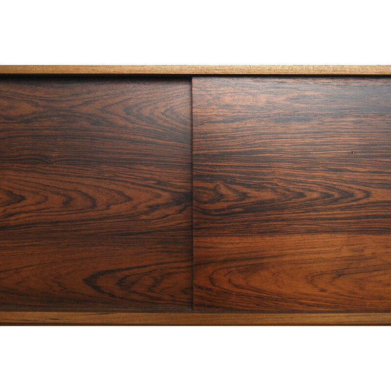 Vintage Danish sideboard in rosewood with pattern