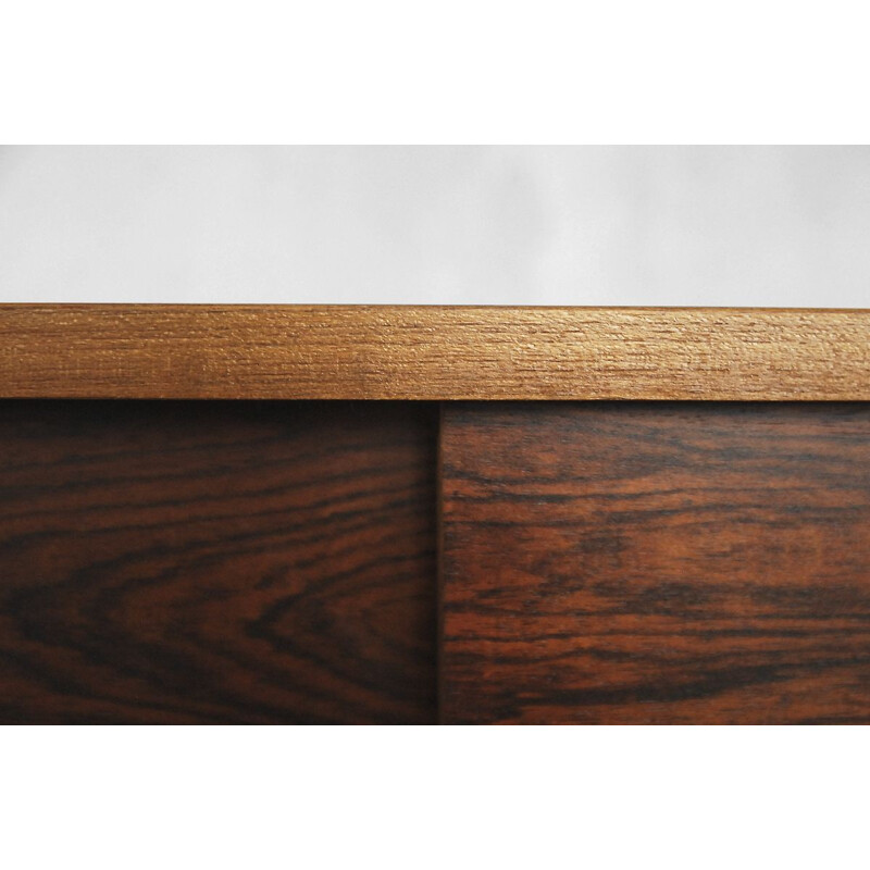 Vintage Danish sideboard in rosewood with pattern