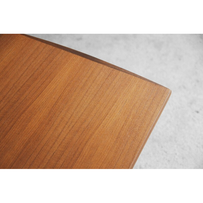 Vintage Scandinavian coffee table in teak