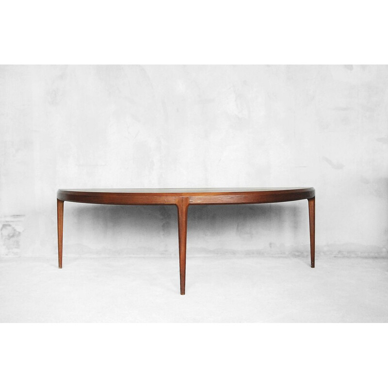 Vintage coffee table in rosewood by Johannes Andersen for CFC Silkeborg