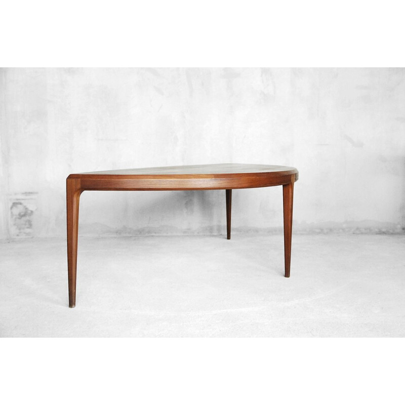 Vintage coffee table in rosewood by Johannes Andersen for CFC Silkeborg