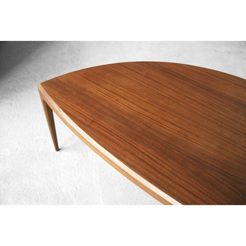 Table basse vintage en palissandre par Johannes Andersen pour CFC Silkeborg