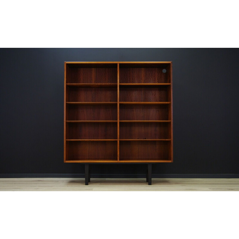 Vintage Danish bookcase in rosewood by Poul Hundevad