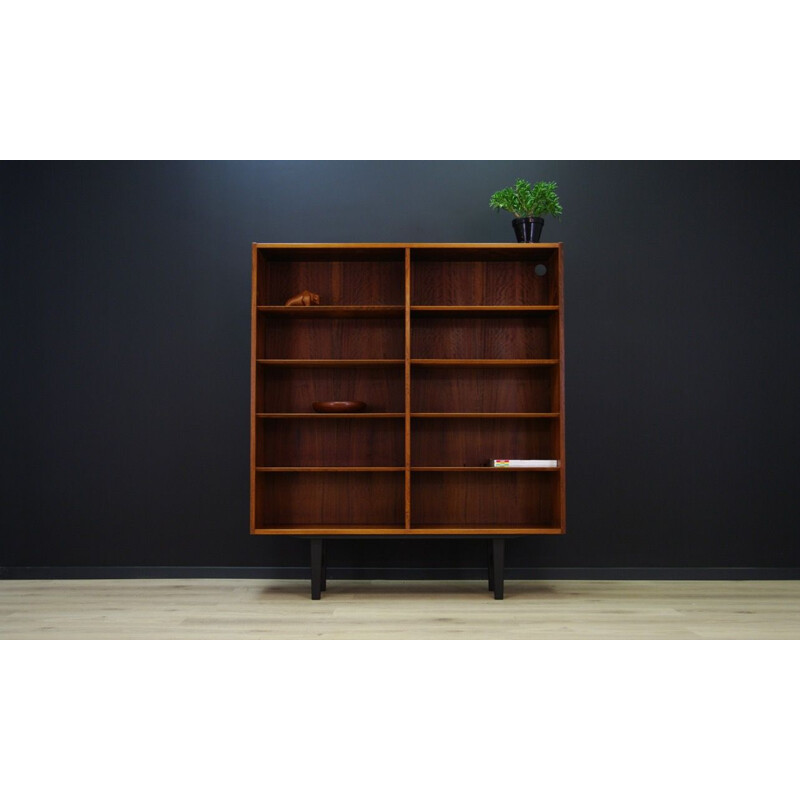 Vintage Danish bookcase in rosewood by Poul Hundevad