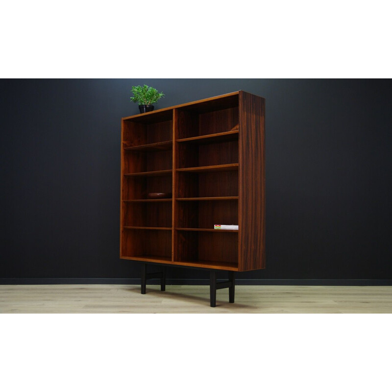 Vintage Danish bookcase in rosewood by Poul Hundevad