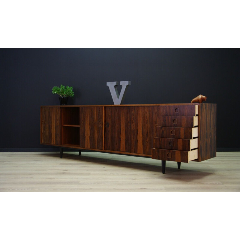 Vintage Danish sideboard in rosewood by Farso Mobelfabrik