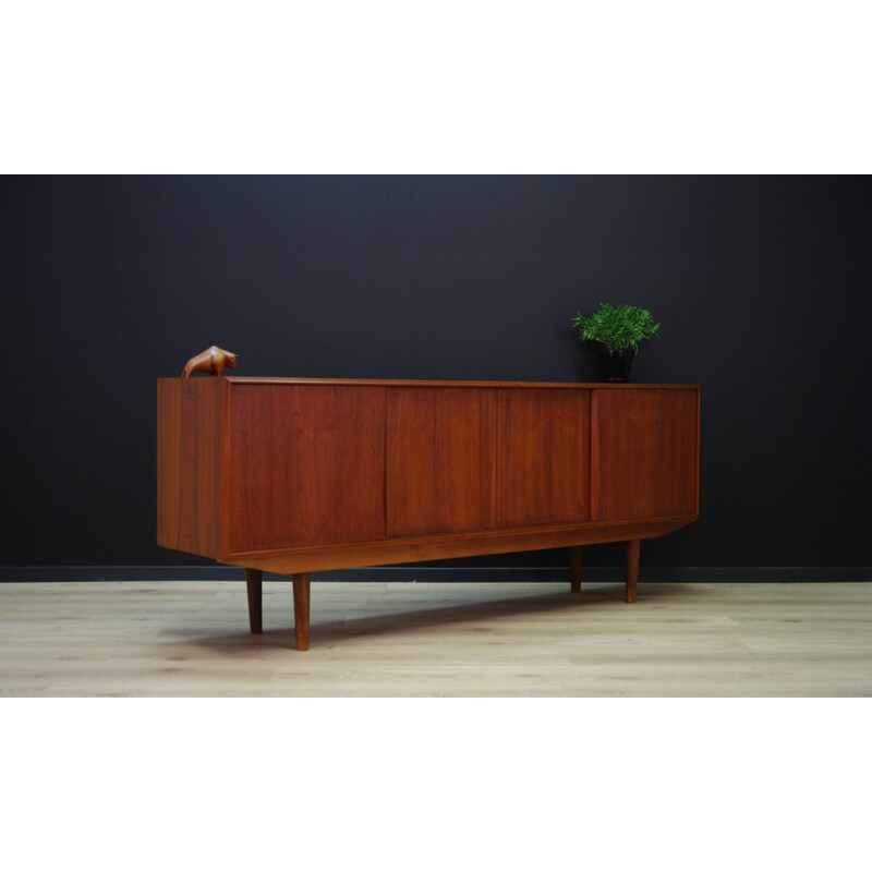 Vintage Danish sideboard in teak by E.W. Bach