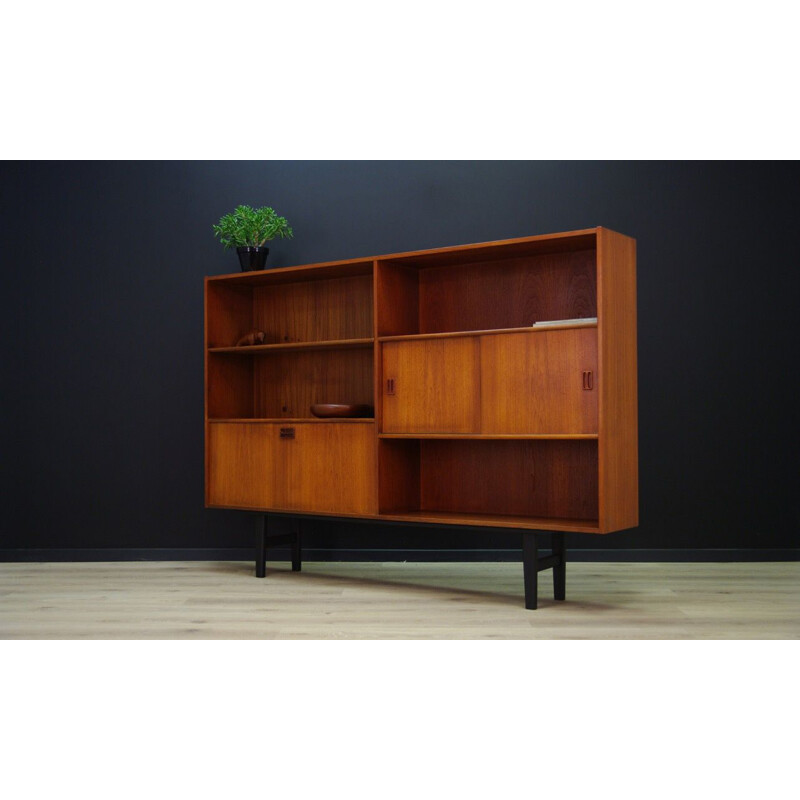 Vintage Danish bookcase in teak