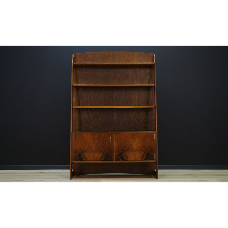 Vintage Danish bookcase in walnut