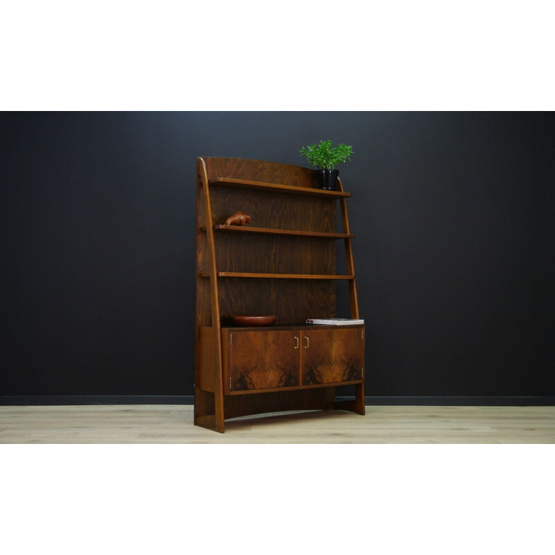 Vintage Danish bookcase in walnut